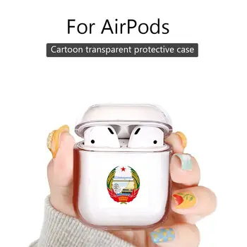 

case For Airpods 1/2 Bluetooth earphone protective Case For Air pods pro cases North Korea