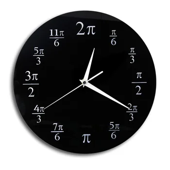

Nordic Math Wall Clock Mute Living Room Wall Clock Creative Relogio Parede Digital Orologio Parete Watch Decor 6W152