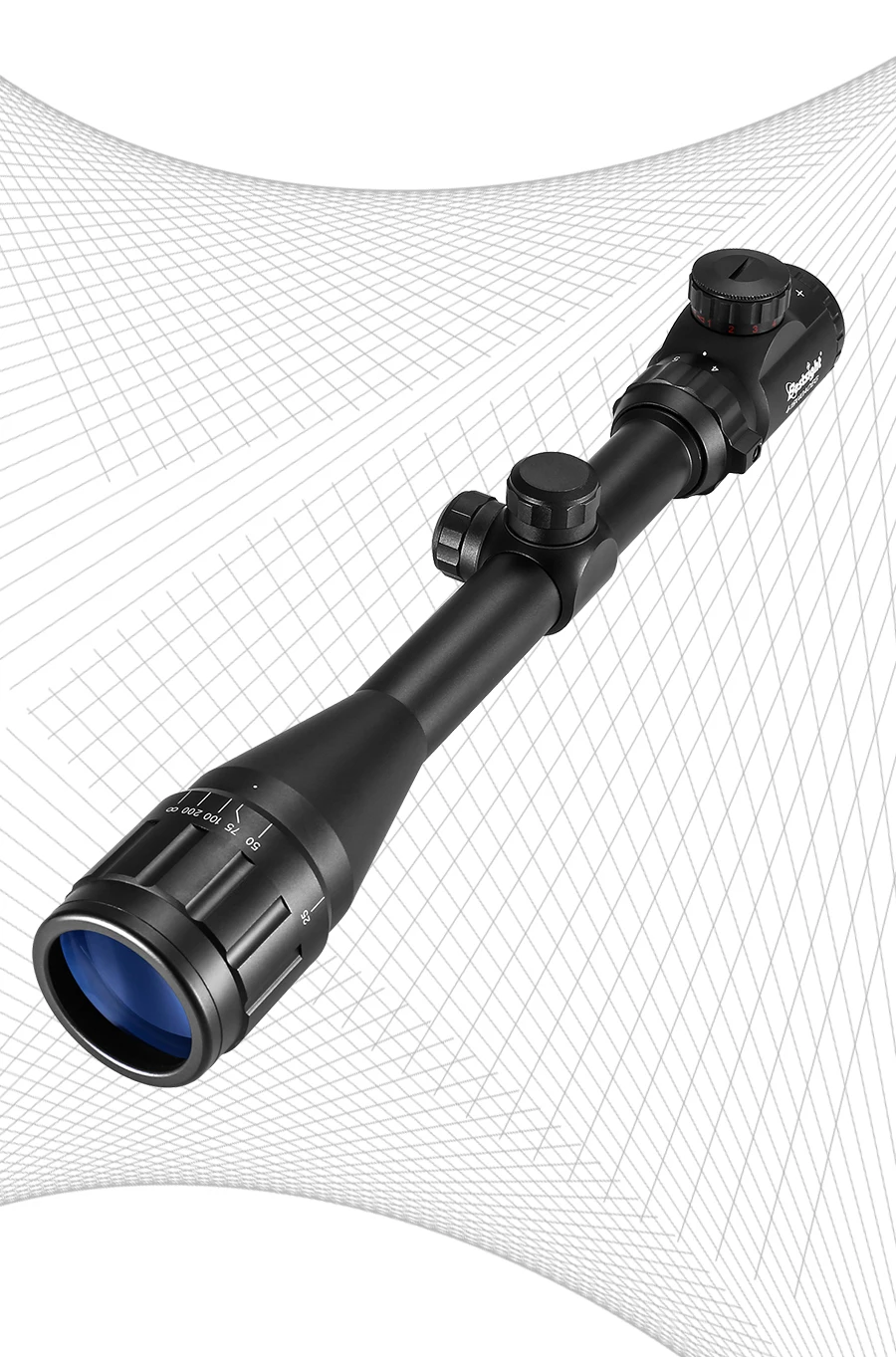 4-16X40 AOEG оптика Riflescope красная и зеленая точка с подсветкой Прицел снайперской винтовки снаряжение для охоты прицел страйкбол винтовка