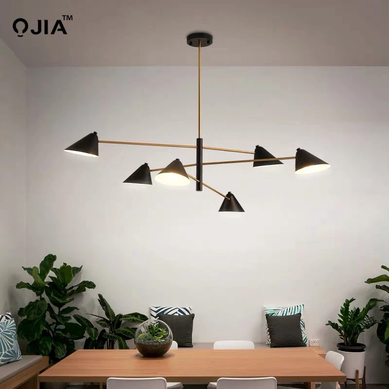 

Modern Chandeliers Lights for bedroom living room study room home Lamp 4/6/8heads Lamparas De Techo Home Decor