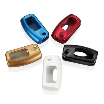 

For Ford Focus 2 MK2 New Fiesta Mk7 Ecosport ABS Paint Car Smart Key Protection Cover Case Auto Folded Key Shell Accessories