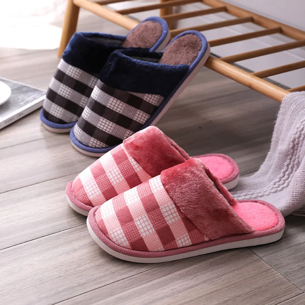 Женская обувь; пара зимних тапочек; повседневная домашняя Теплая Бархатная женская обувь; удобные хлопковые тапочки; chaussures femme