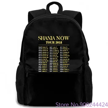

NEW SHANIA TWAIN NOW TOUR Black To Brand New women men backpack laptop travel school adult student
