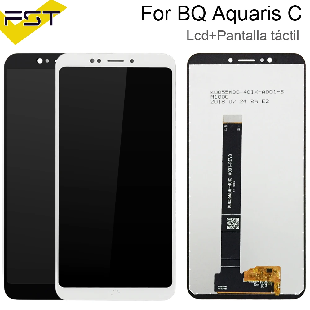 5,45 ''для BQ Aquaris C ЖК-экран с сенсорным экраном дисплей для BQ C Digitzer сборка+ инструменты для BQ C lcd Pantalla Tactil