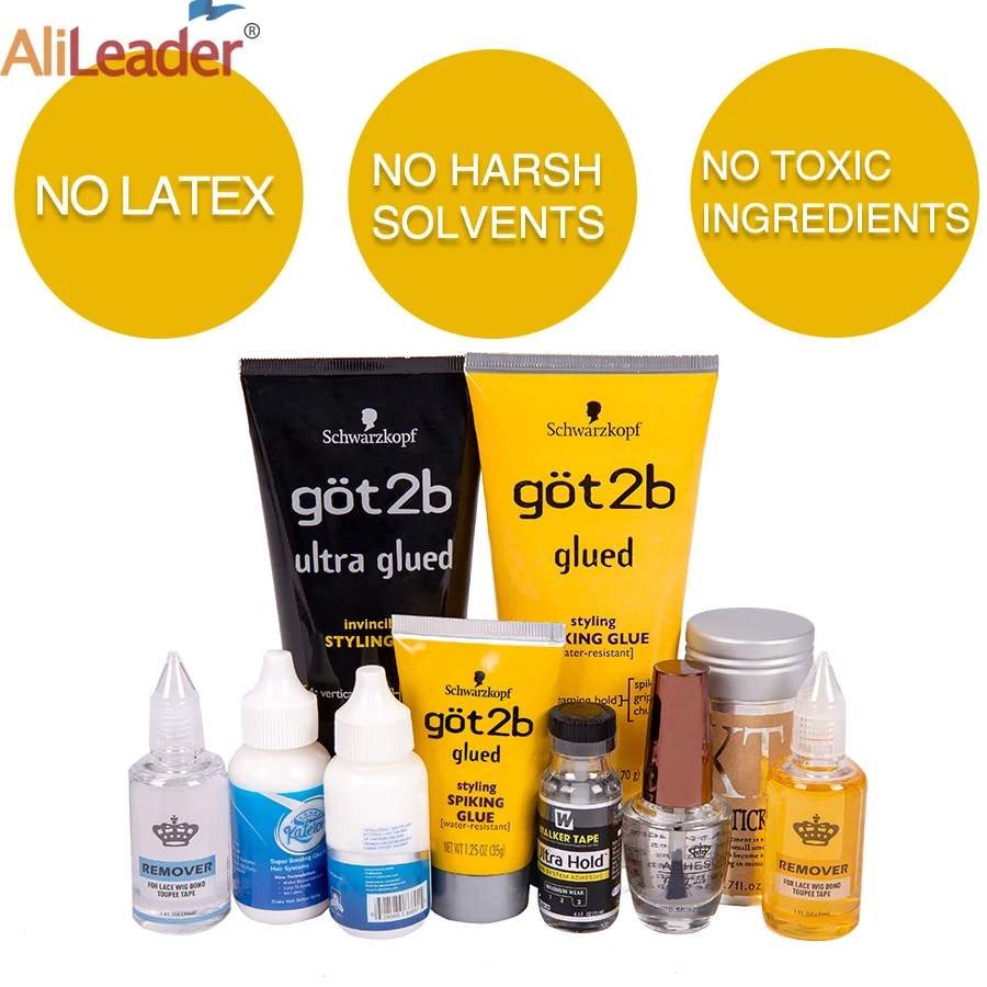 Lace Wig Glue Hair Replacement Adhesive Hair Glue Bold Hold Got 2b