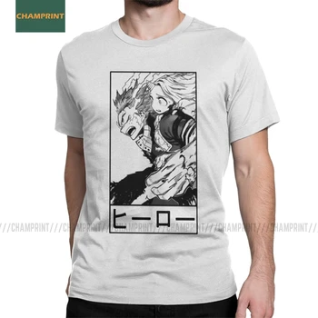 

Full Cowl D Deku Boku No Hero Academia T Shirt Men Cotton T-Shirt Crew Neck Manga Bakugo Anime Tee Shirt Short Sleeve Tops Gift