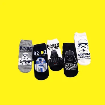 

10 Pieces=5 Pairs Novel Socks Men Women Harajuku Cartoon Alien Socks Slippers Happy Funny Character Cotton Socks Birthday Gifts