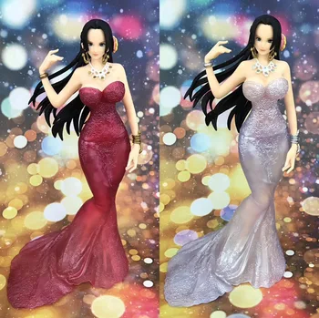 

Anime One Piece Glitter & Glamours Boa Hancock Crash Style Fishtail Suit Sexy Ver PVC Action Figures Model Toys Doll