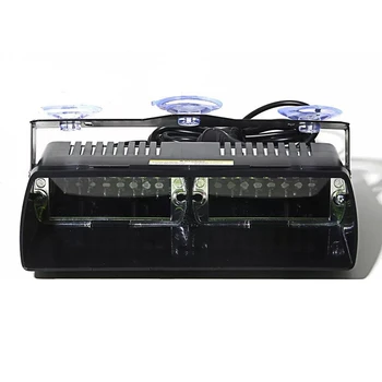 

16 LEDs 18 Flashing Modes 12V Car Truck Emergency Flasher Dash Strobe Warning Light Day Running Flash Led Police Lights
