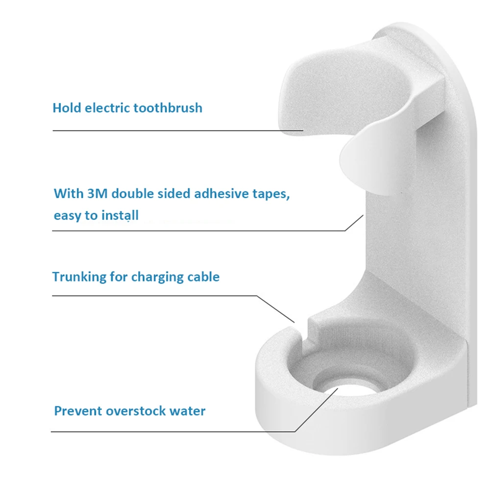 1 шт., настенный держатель для электрической зубной щетки, подставка для зубной щетки, подставка для тела, подставка для зубной щетки, дезинфицирующее средство