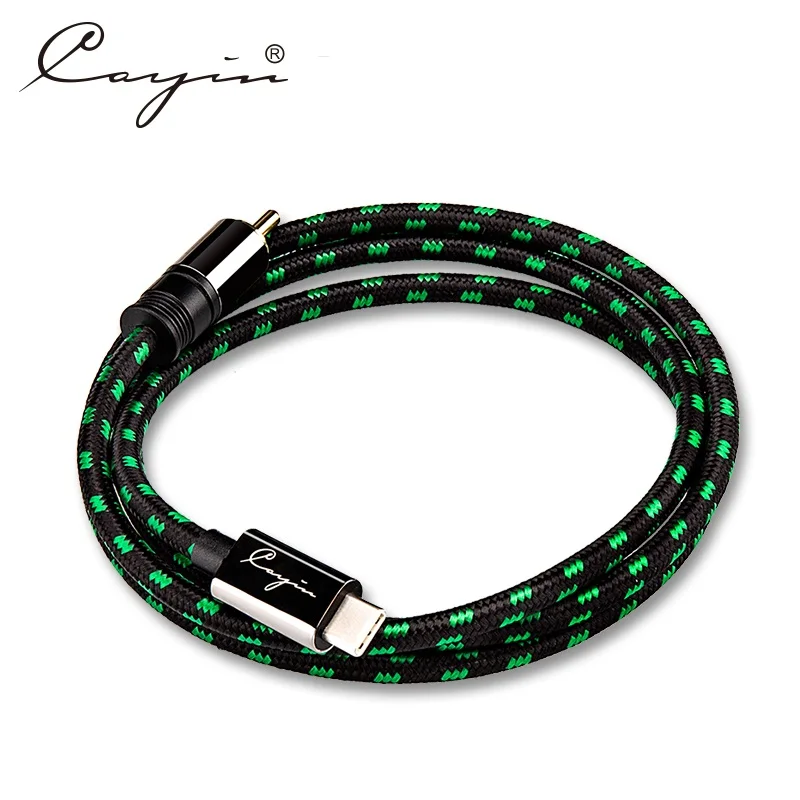 Новый Магнитный кабель Cayin для портативного плеера cayin i5 коаксиальный типа C RCA
