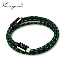 Cabo novo cayin CS-30TCR para o jogador portátil de cayin i5 tipo-c ao cabo coaxial de rca projetado especialmente para cayin daps