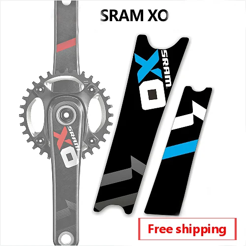 Велосипедные наклейки SRAM X0 рукоятка mtb велосипедные бесплатная доставка