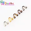 Olingart 100pcs 6.5/4.5mm Brass Wire Protectors Wire Guard Guardian Protectors loops U Shape Clasps Connector For Jewelry Making ► Photo 3/6