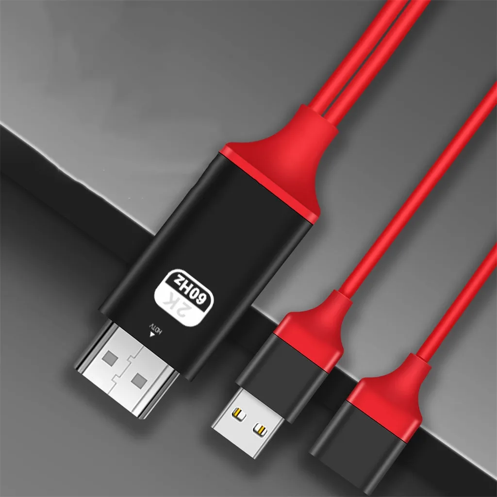 MODAO Универсальный USBC Micro-USB к HDMI 4K кабель HDTV цифровой AV Переходный кабель передачи данных для samsung 7,30
