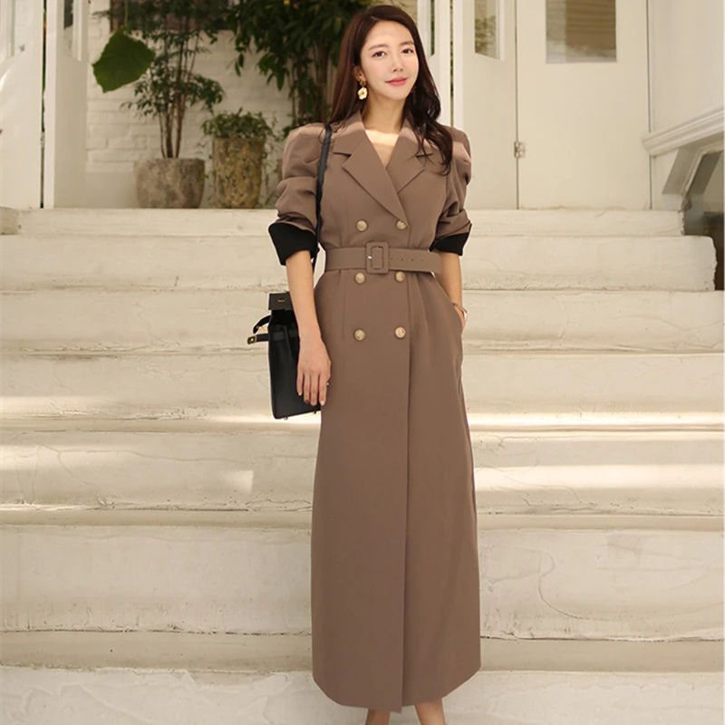 black blazer dress midi