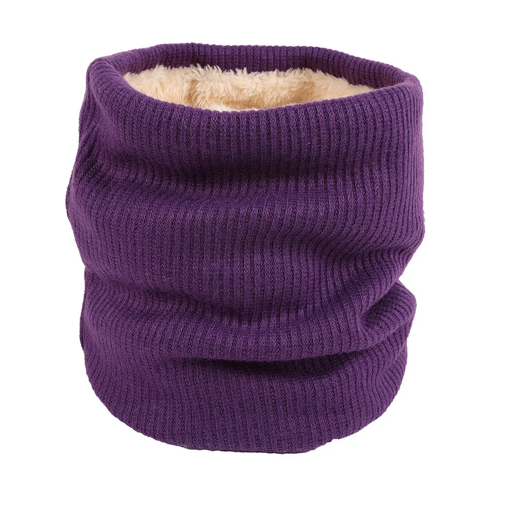 Зимний теплый матовый вязаный шарф для шеи, зимний шарф, винтажный подарок, мягкий мужской женский шарф, зимние хлопковые шарфы, воротник, банданы# O21