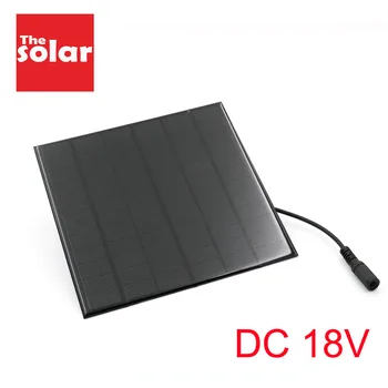

Solar Panel 18V 4.5W 5W 9W 10W DC Poly Solar Cell Module 12.8/14.8/11.1/12V 26650 18650 3.2V 3.7V Battery Charger 5.5*2.1 plug
