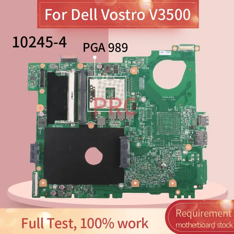 CN 0Y0RGW для Dell Vostro V3500 материнская плата ноутбука 10245 4 HM67 PGA 989 DDR3 Материнская