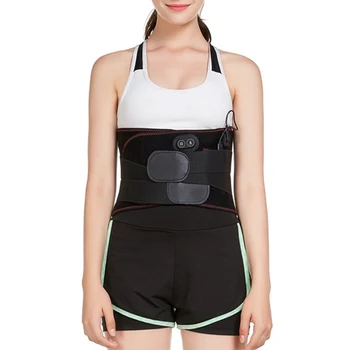 

USB Electric Heating Waist Belt Cordless Heated Massage Wrap Support Adjustable Brace WS99