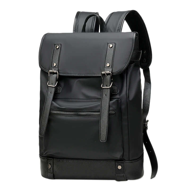 

Fashion Trend Water Resistant Vintage Backpack Preppy Style Unisex Waterproof Rucksack College School Bag Laptop Backpack Black