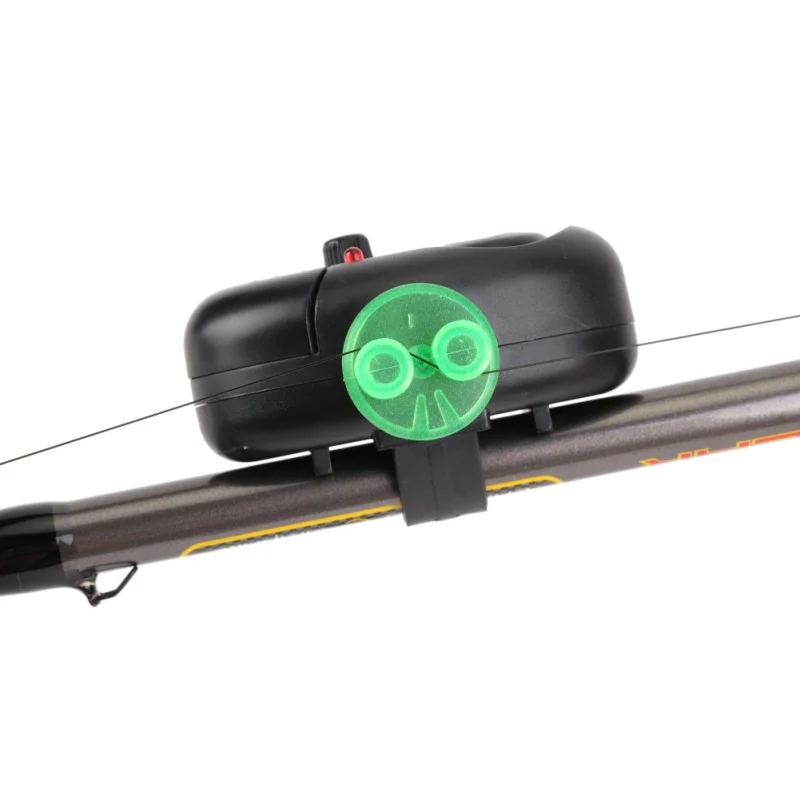 

LED Fishing Bite Alarm Adjustable Electronic Buzzer Sound controllable on Fishing Rod Loud Siren Daytime Night Lndicator