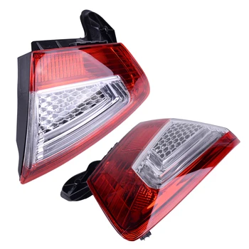 

CITALL 2PCS Car Auto Inner Rear Tail Light Lamp Fit for Ford Mondeo Hatchbak 2011 2012 2013 2014 2015