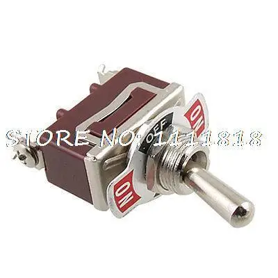 

AC 250V 15A On/Off/On SPDT 3 Way Toggle Switch w 2 Solder Screw Terminals