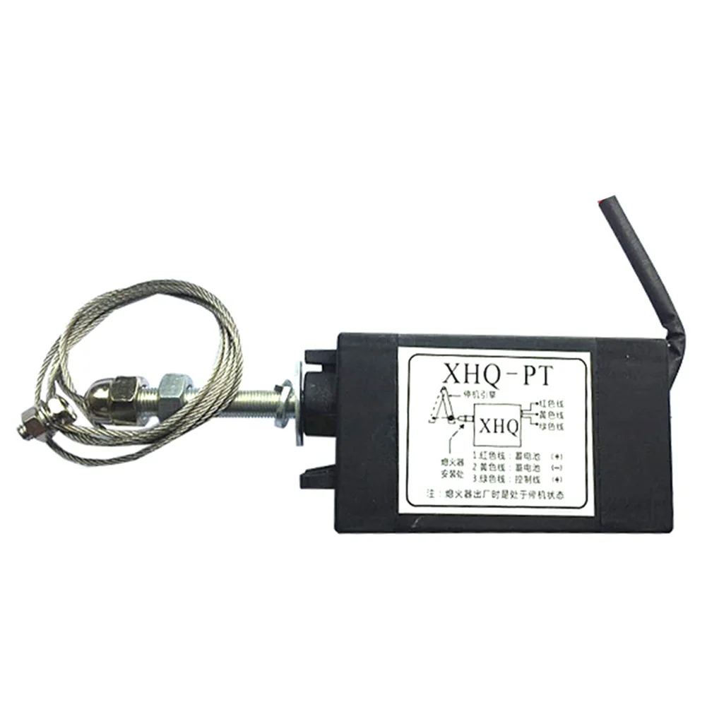 

DC 12V 24V Electromagnetic Normally Open Close Pull Type Replacement Vehicle Engine Stop Solenoid Throttle Electric