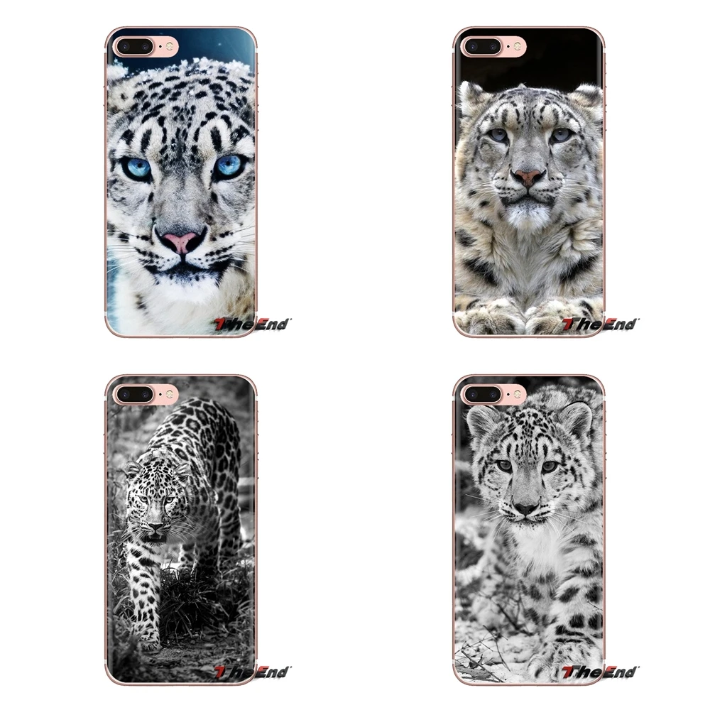 For Samsung Galaxy J1 J2 J3 J4 J5 J6 J7 J8 Plus 2018 Prime 2015 2016 2017 Transparent Soft Cases Covers Snow Leopard anime |