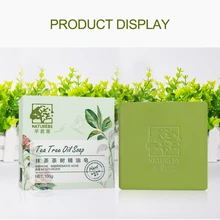 Новинка 100 г экстракт зеленого чая мыло увлажняющее Удаление прыщей клещи контроль масла анти-акне крем для очищения пор носа мыло ручной работы