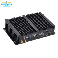 i5 5200u מִשׁתַתֵף I3 מיני מחשב Fanless מיני PC Windows 10 Core i3 4005U i3 5005U i5 4200U i5 5200U 2 * PC מוקשח מחשב RS232 תעשייתי (5)
