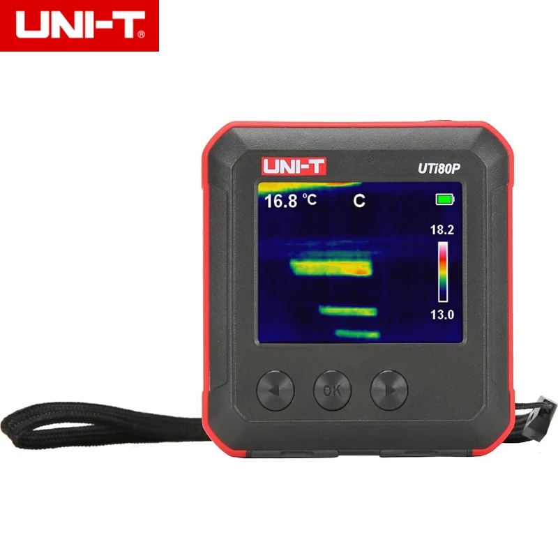 UNI-T UTi80P мини/Карманная Инфракрасная тепловая компактная камера/силовая промышленность/печатная плата с определением температуры