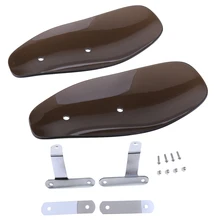 Обтекаемый дым пластиковые дефлекторы защита рук протектор для Harley 883