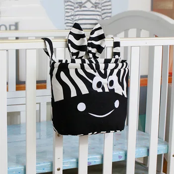

Light Infant Multi-Function Storage Bag Newborn Baby Crib Hanging Small Bag Baby Diaper Organizer Toy Diaper Pocket Bedding Set
