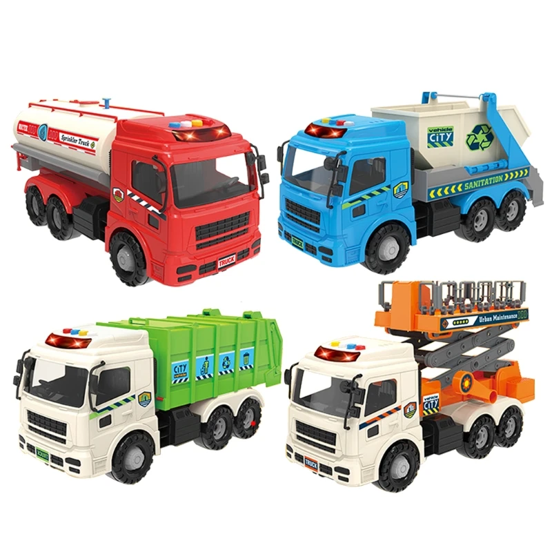 Kudde Bekend wenselijk Urban Vloot Van Grote Speelgoed Auto Simulatie Vuilnis Onderhoud Strooi  3XUC|Diecast & Speelgoed auto´s| - AliExpress