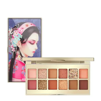 

Garden Dream 12 Color Eyeshadow Make-up Palette Chinese Makeup Drama Matte Pearlescent Eyeshadow Pigmented Palette Professional
