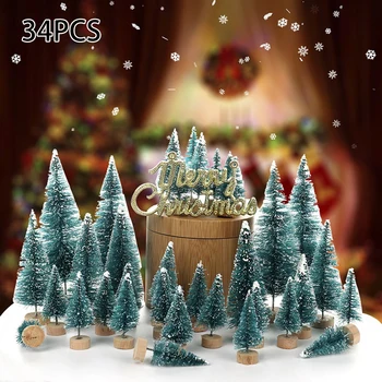 

Christmas Christmas Tree Tree Wood Base Pine Artificial Frosted Newest