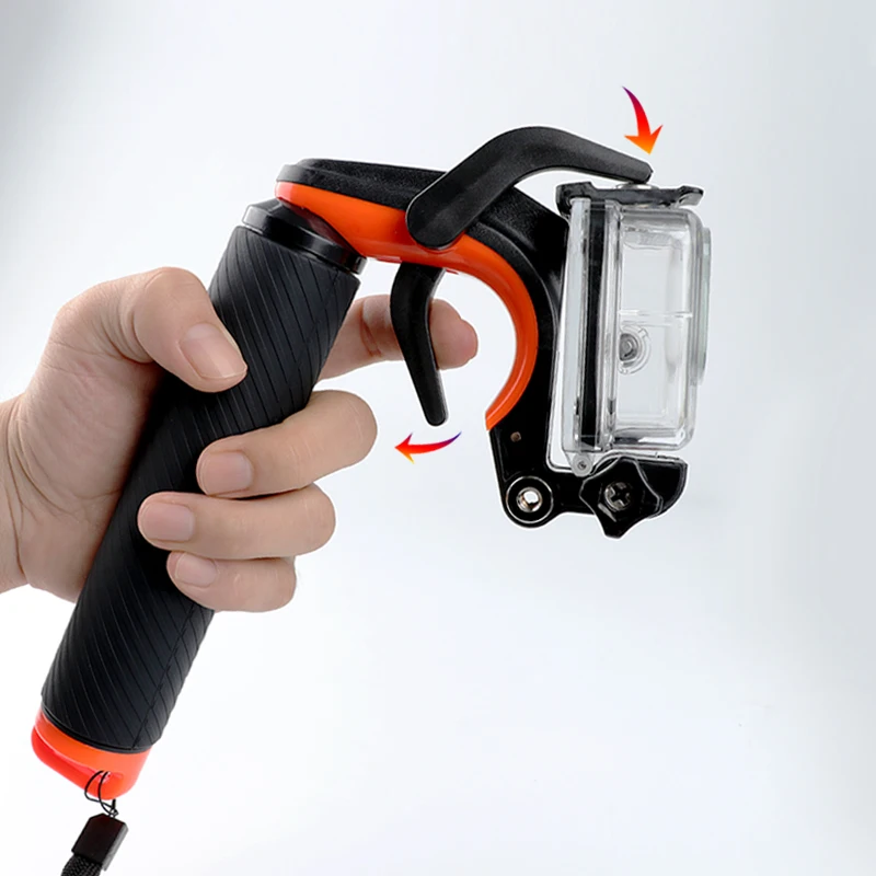 Подводная ручка триггер монопод рукоятка для Gopro Hero 8 Черная Спортивная экшн-камера аксессуары