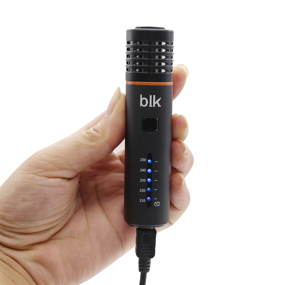 Dry Herb Vaporizer Kingtons BLK Elfin Vape Kit 1800mAh for 1mL Capacity with 0.6 ohm Ceramic Heating Herb pod Vape vs AMAZE Kit (14)