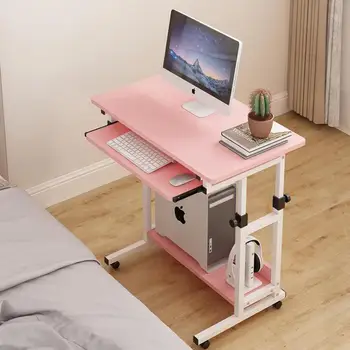 

9999 Lazy Computer Table Lift Computer Table Household Simple Small Household Learning Bedside Table Movable Lazy Desk