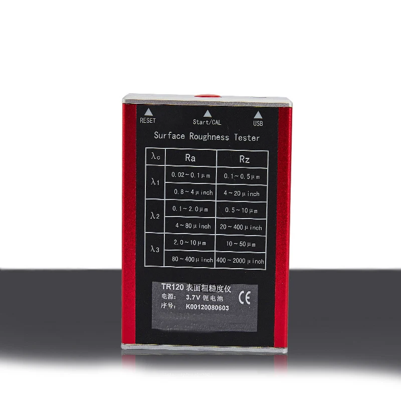 Digital Roughness Tester Surface Roughness Tester Rechargeable Parameter Ra Rz Rq Rt Meter 4