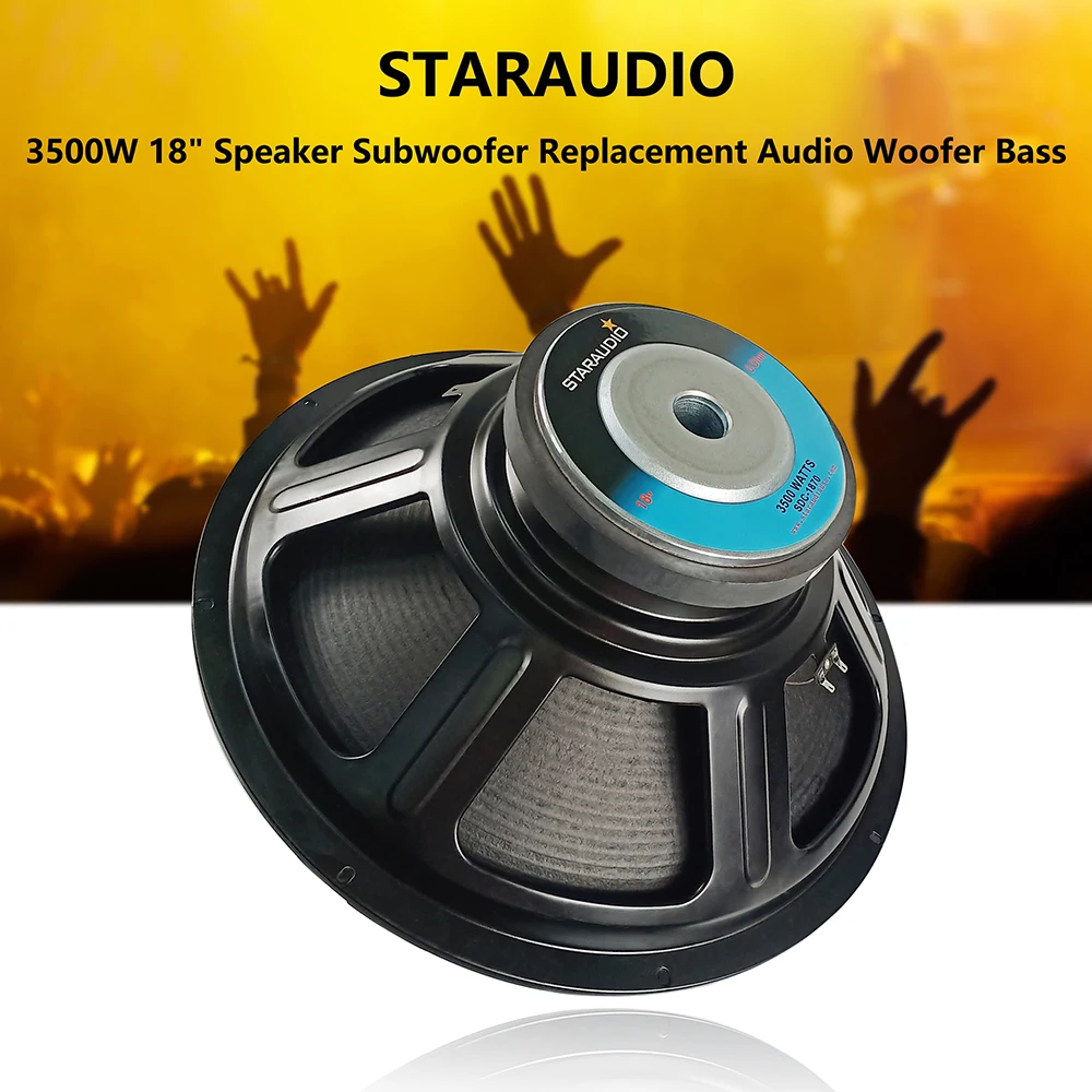 3500w 18 inch speaker subwoofer replacement 
