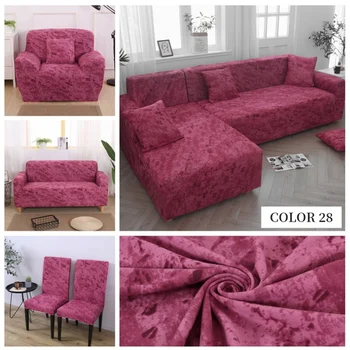 

Sofa Cover Modern Color Corner Sofa Covers For Living Room Elastic Spandex Couch Cover Stretch Slipcovers L Shape Need Buy 2pcs