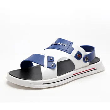 

2020 Men Sandals Summer Flip Flops Slippers Men Outdoor Beach Casual Shoes Cheap Male Sandals Water Shoes Sandalia Size 40-44