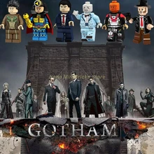 Gotham Gordon Брюс Уэйн Бэтмен Marvel фильм железные человеческие Мстители эндгейм Acrion фигурки в Конструкторы Игрушки для детей DC