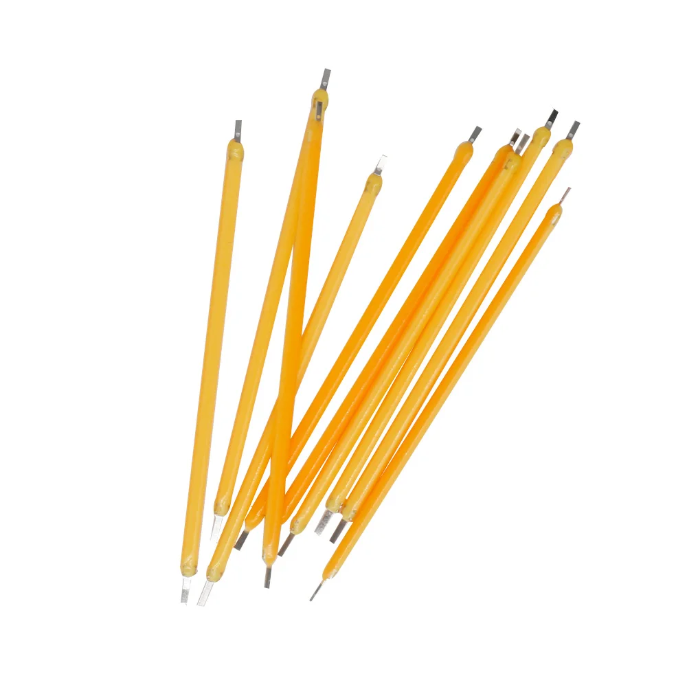 Description Picture 5 of item10PCS LED chip 3V 68mm Hard filament Edison Bulb Lamp Parts LED Bulb Incandescent Light Accessories Diodes Warmwhite Red green