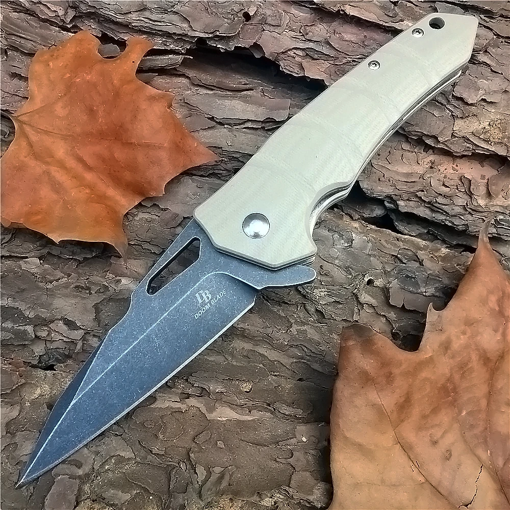 Открытый тактический походный охотничий Карманный быстрый складной нож D2 Blade &amp