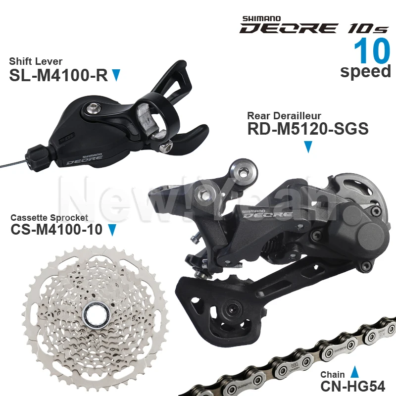 k*i様 シマノ deore 4100 10速コンポセット シマノ deore 4100 10速コンポセット シマノ DEORE 10 スピード
