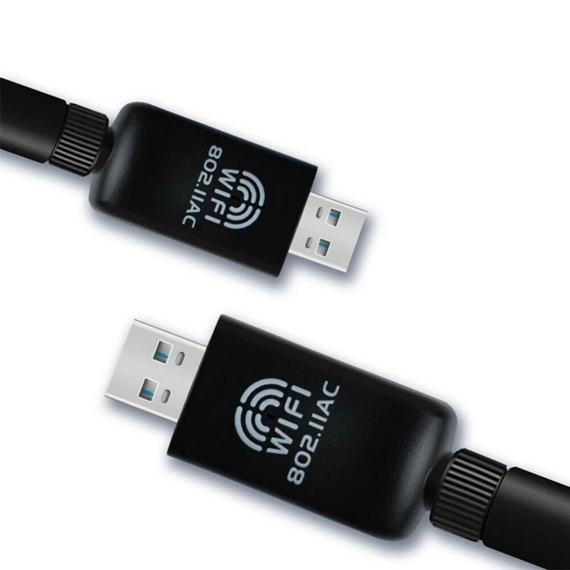 FFYY-1200Mbps USB Wifi беспроводной адаптер ПК сеть LAN Карта Двухдиапазонная 2,4G/5 GHz с антенной 802.11AC